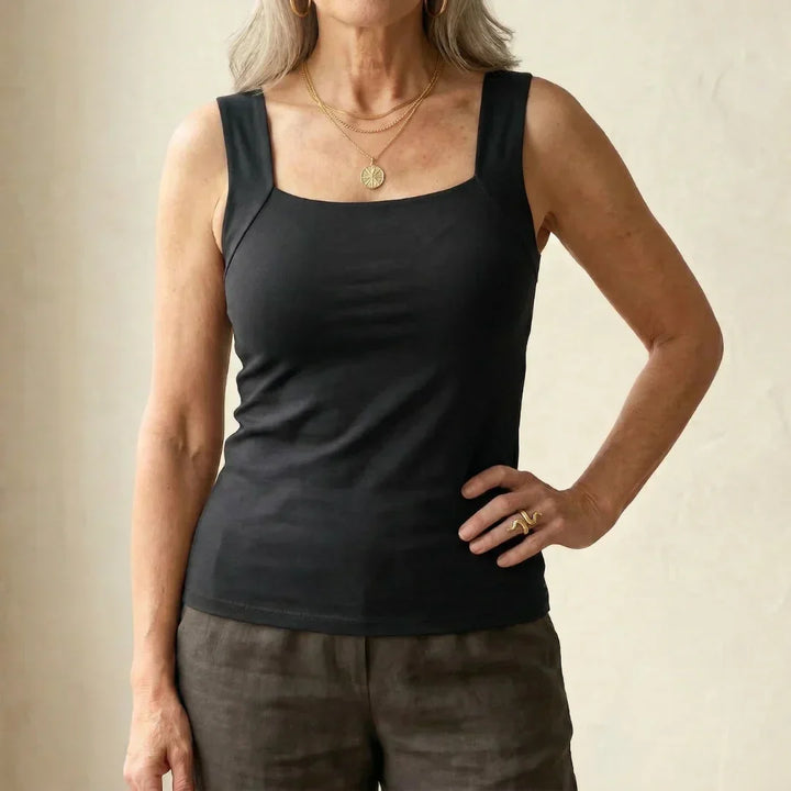 Elara| Built-In Comfort Bra Tanktop