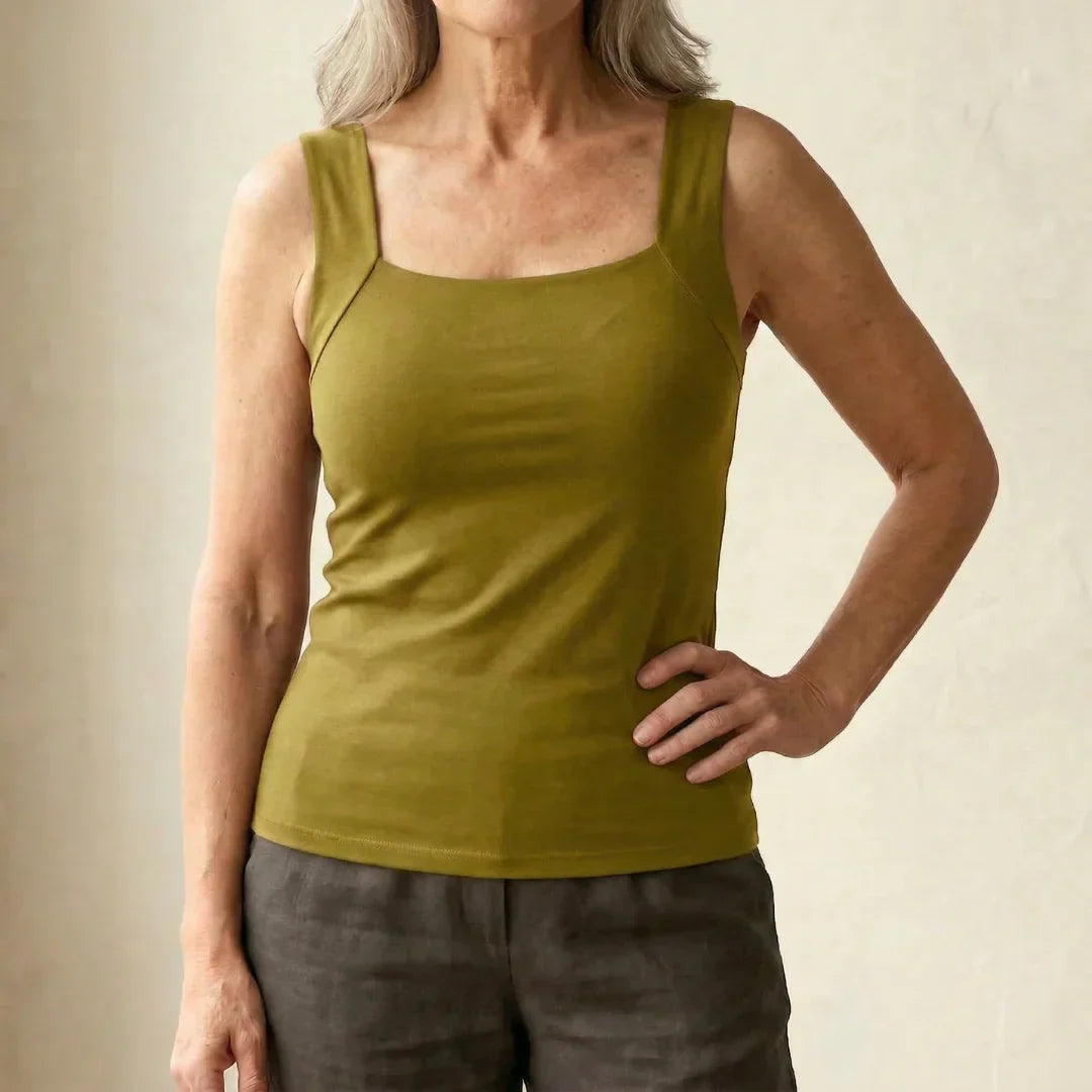 Elara| Built-In Comfort Bra Tanktop