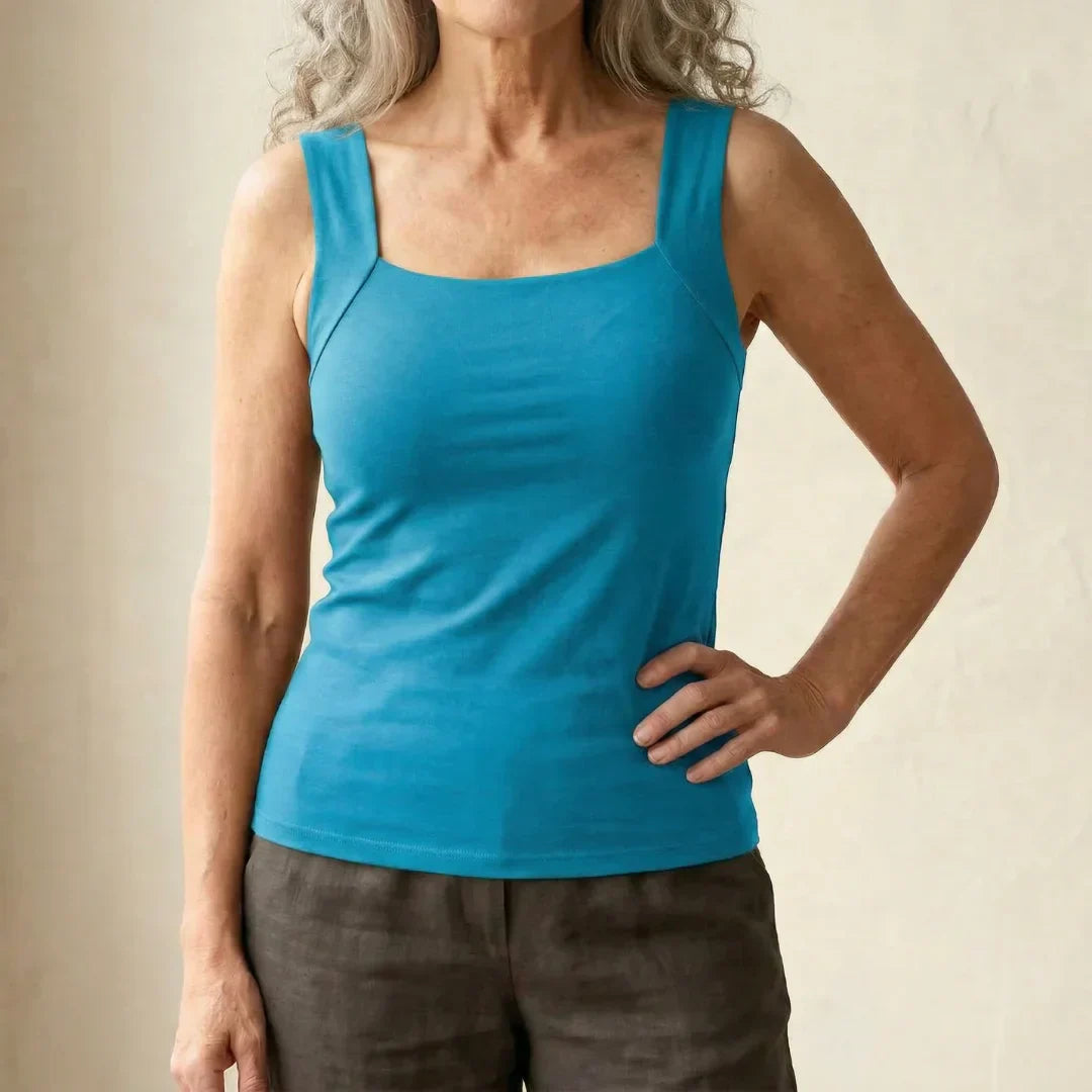 Elara| Built-In Comfort Bra Tanktop