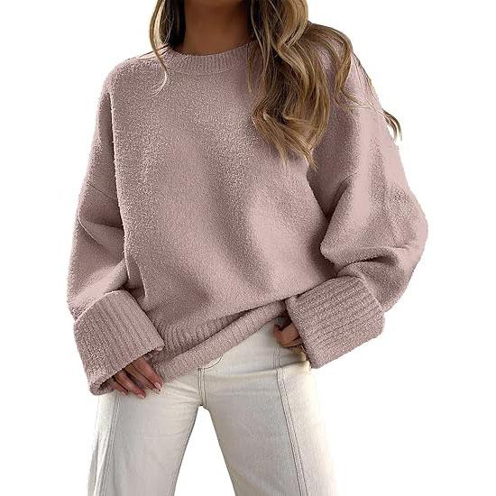 STELLA™ - Long Sleeve Crewneck Pullover Sweater for Everyday Warmth