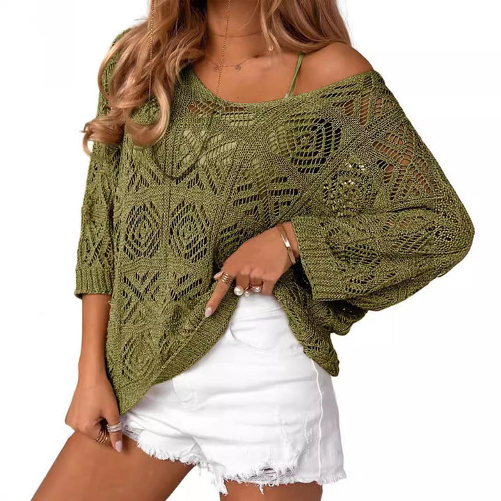 ELISIAT™ – Casual Lightweight Shoulder Summer Pullover