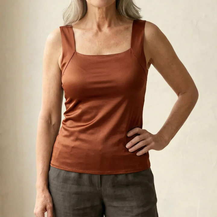 Elara| Built-In Comfort Bra Tanktop