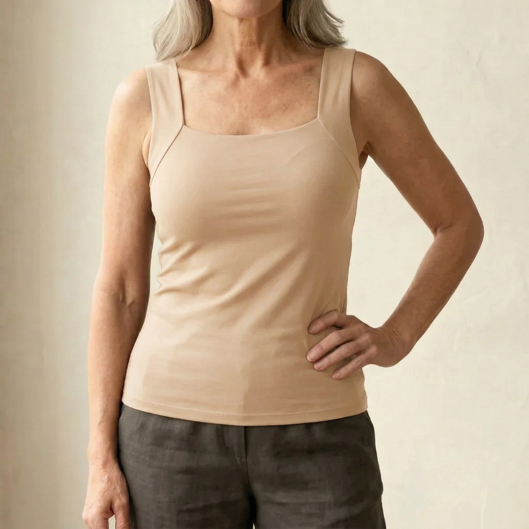 Elara| Built-In Comfort Bra Tanktop