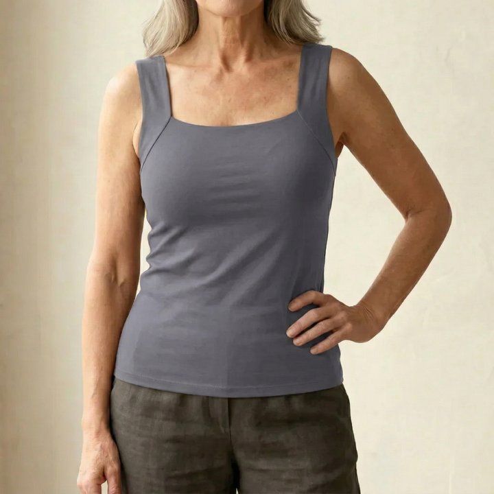 Elara| Built-In Comfort Bra Tanktop